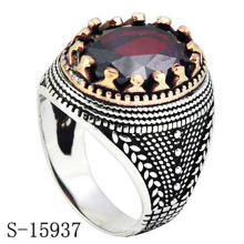 Usine en gros 925 bague en argent sterling avec zircone